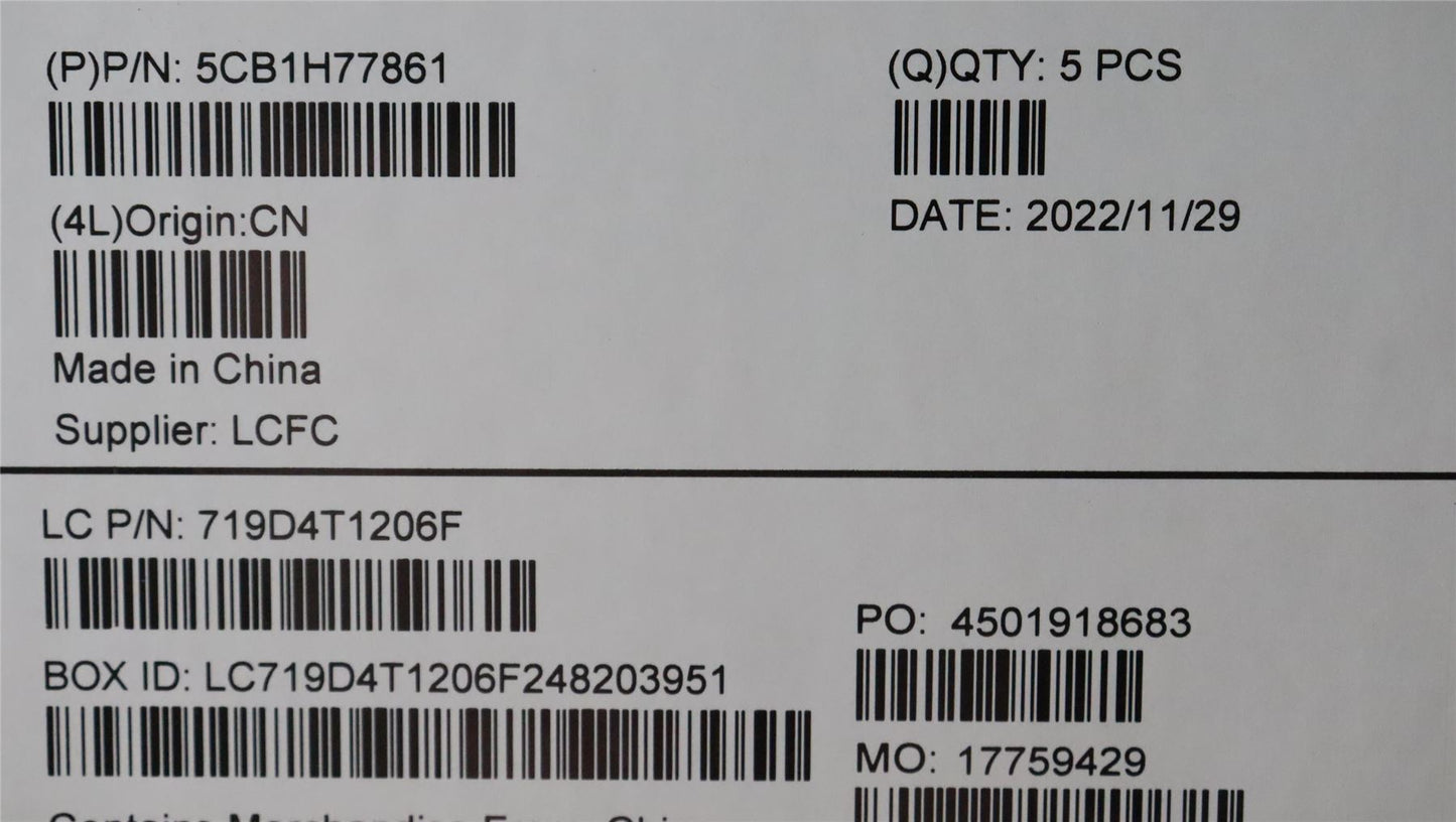Lenovo Upper Case ASM_FRA L82RK FP AB BL 5CB1H77861