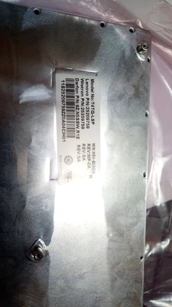 Lenovo DFT4TQ LSP102Keyblack frame KBD Keyboard 25209759