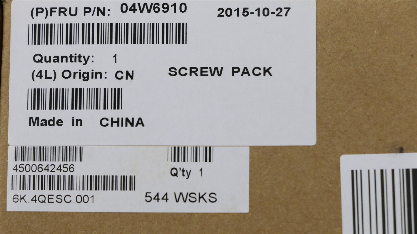Lenovo MECHA FRU Screw KIT 04W6910