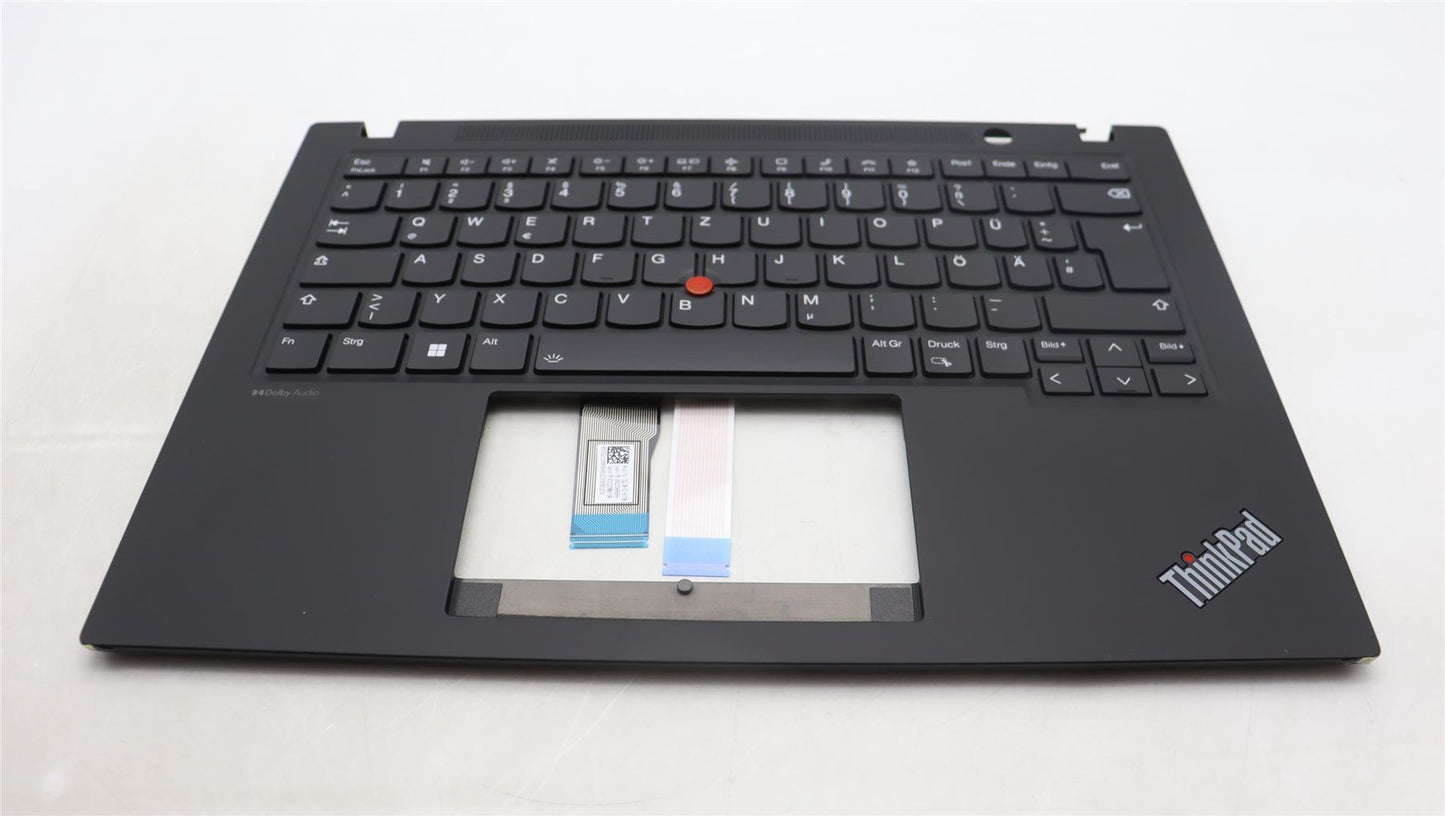 Lenovo ThinkPad T14s Gen 4 Keyboard Palmrest Top Cover German Black 5M11L92852