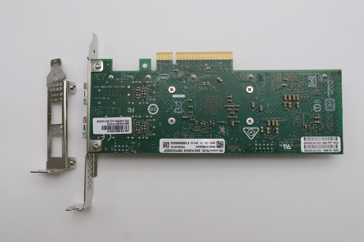 Lenovo ASM E810-DA2 10/25GbE 25GbE 5G Intel Board 5A71J82066