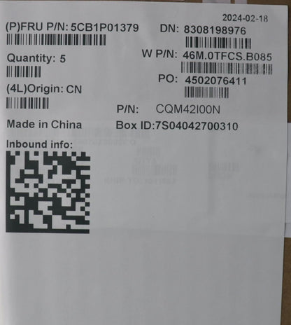 Lenovo Upper Case ASM_POR W21KH AGBL H 5CB1P01379