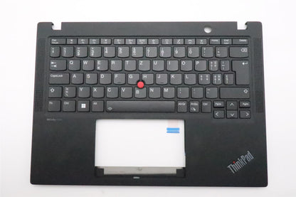 Lenovo ThinkPad X13 Gen 4 Palmrest Cover Keyboard Siwss Black Backlit 5M11H94447