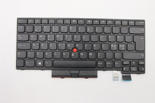 Lenovo ThinkPad T480 A485 Keyboard Nordic Black 01HX338