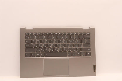 Lenovo Yoga 14s G2 IAP Palmrest Cover Touchpad Keyboard Russian Black 5CB1J10010