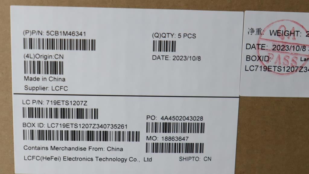 Lenovo COVER Upper Case ASM_GER L 83EQNFPAB 5CB1M46341