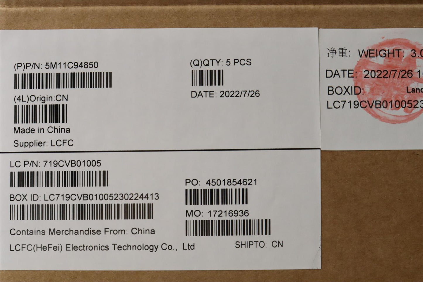 Lenovo MECH_ASM FRU KB w/Cc FRA(Chi)FPR UK BK 5M11C94850