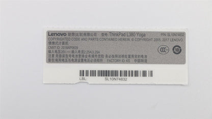 Lenovo LABEL Kylo FRU GEO Label Kit,SR 02DA338