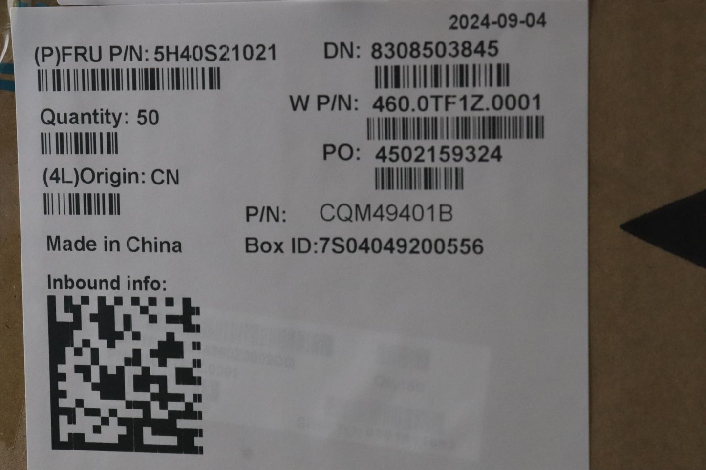 Lenovo Heatsink W 21KG P28H45 HY Plus 5H40S21021