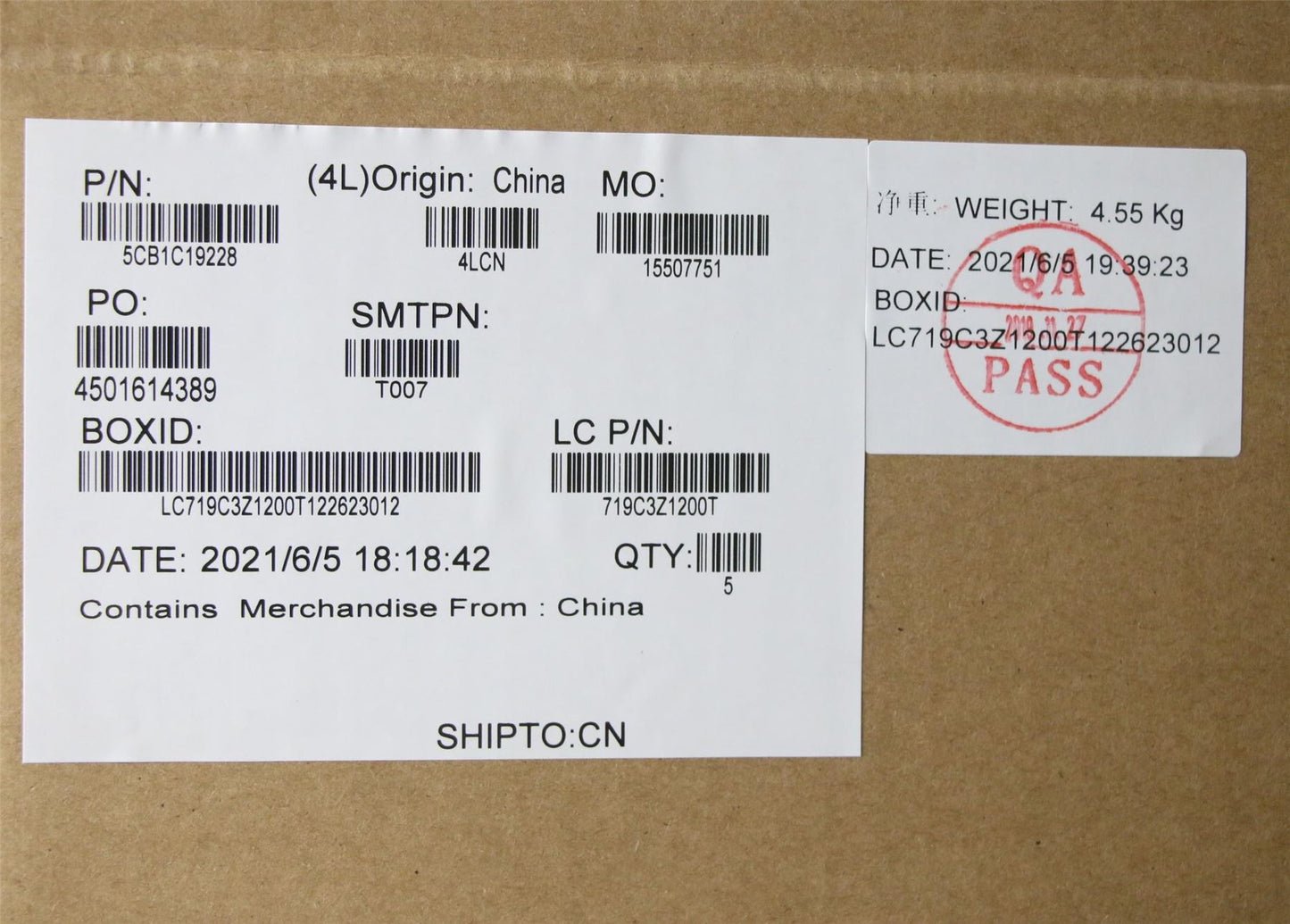 Lenovo Legion 5-17ACH6H Palmrest Cover Touchpad Keyboard UK Europe 5CB1C19228