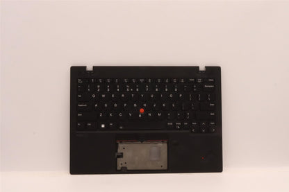 Lenovo ThinkPad X1 Gen 2 Keyboard Palmrest Top Cover US Europe Black 5M11H41802