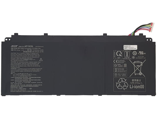 Acer Spin PT715-51 SF114-32 SF515-51T SP513-52N SP513-52NP Battery KT.00305.007