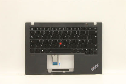 Lenovo ThinkPad T14s 2 Keyboard Palmrest Top Cover French Black 5M11A37578