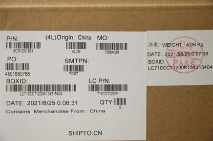 Lenovo Upper Case ASM_SWSL82C7IG_TEX_LIPC 5CB1D01961