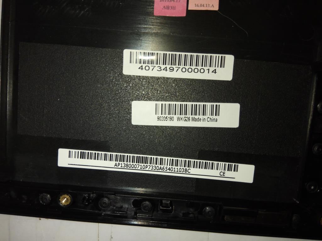 Lenovo ZIVY0 Upper Case BK W/KB-BUL Bulgarian Keyboard 90205190