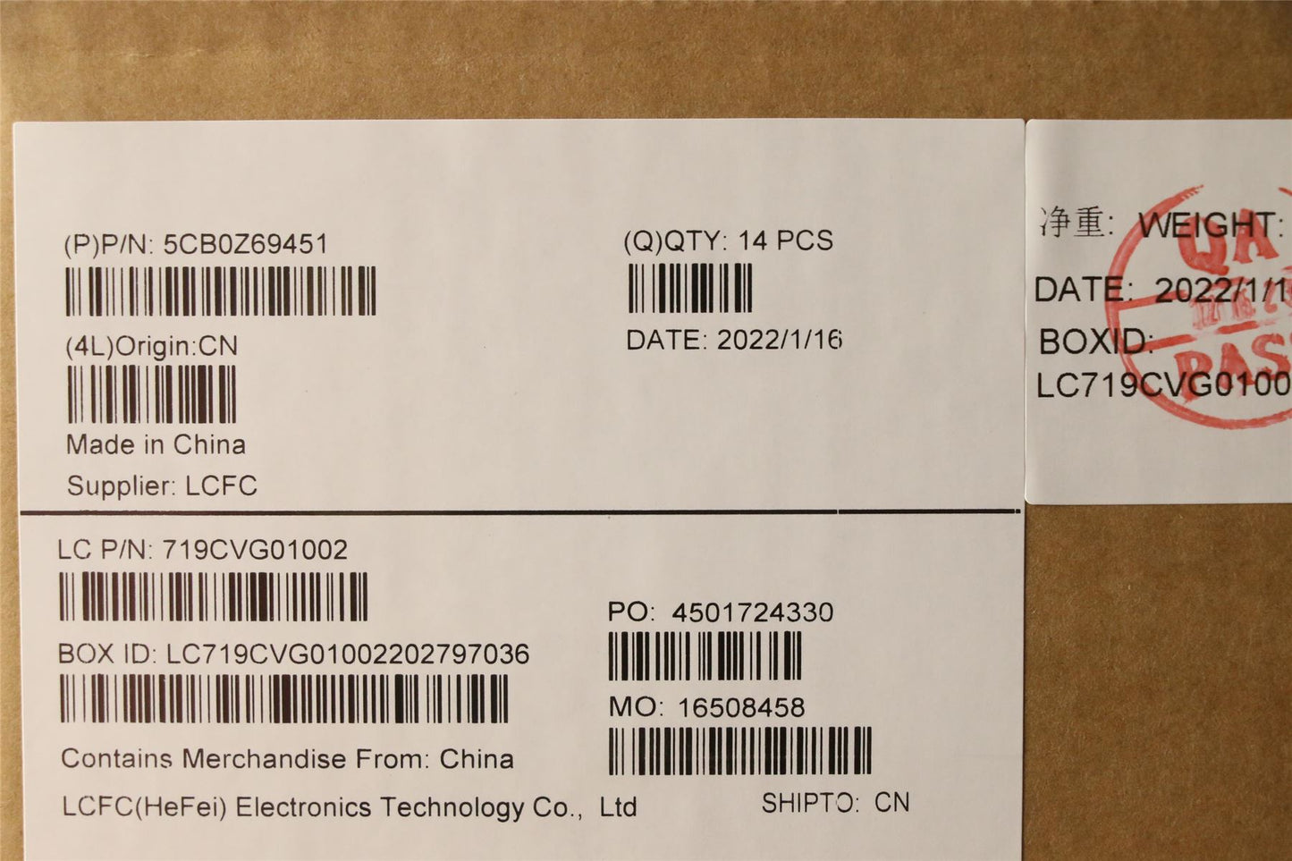 Lenovo FRU COVER K14_A_COVER_AL_SUB_ASSY 5CB0Z69451