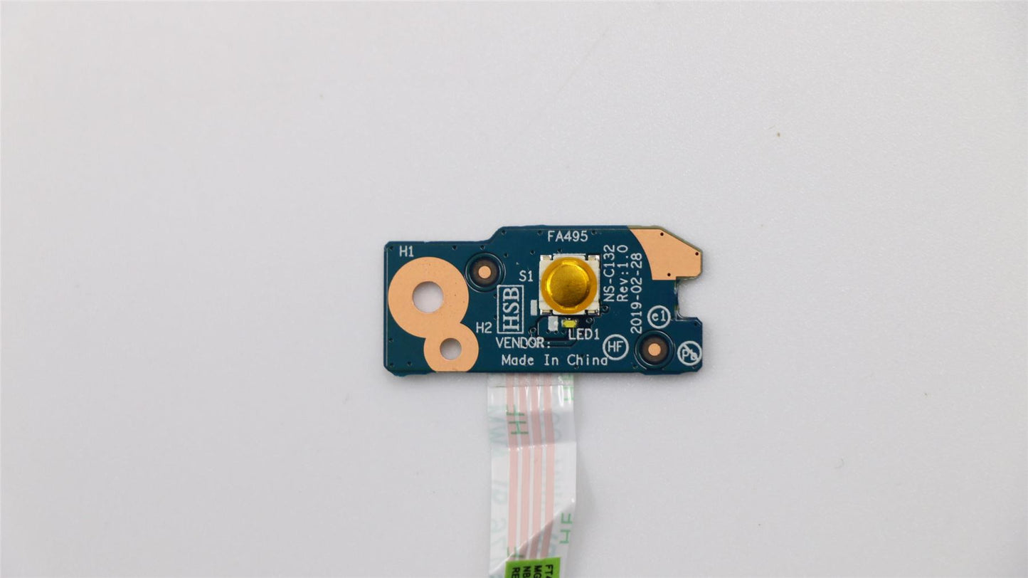 Lenovo ThinkPad T495 Power Button Board 02DM364