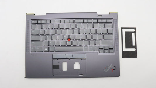 Lenovo Yoga X1 7th Gen Palmrest Touchpad Cover Keyboard US Europe 5M11H45823