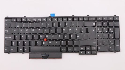 Lenovo ThinkPad P50 P70 Keyboard Finnish Black 00PA273 00PA355 SN20H35264