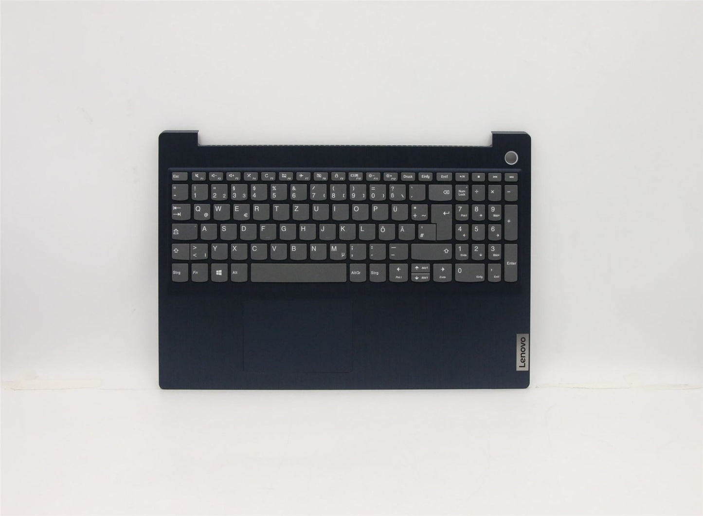 Lenovo IdeaPad 3-15ARE05 Palmrest Cover Touchpad Keyboard German Blue 5CB0X57579