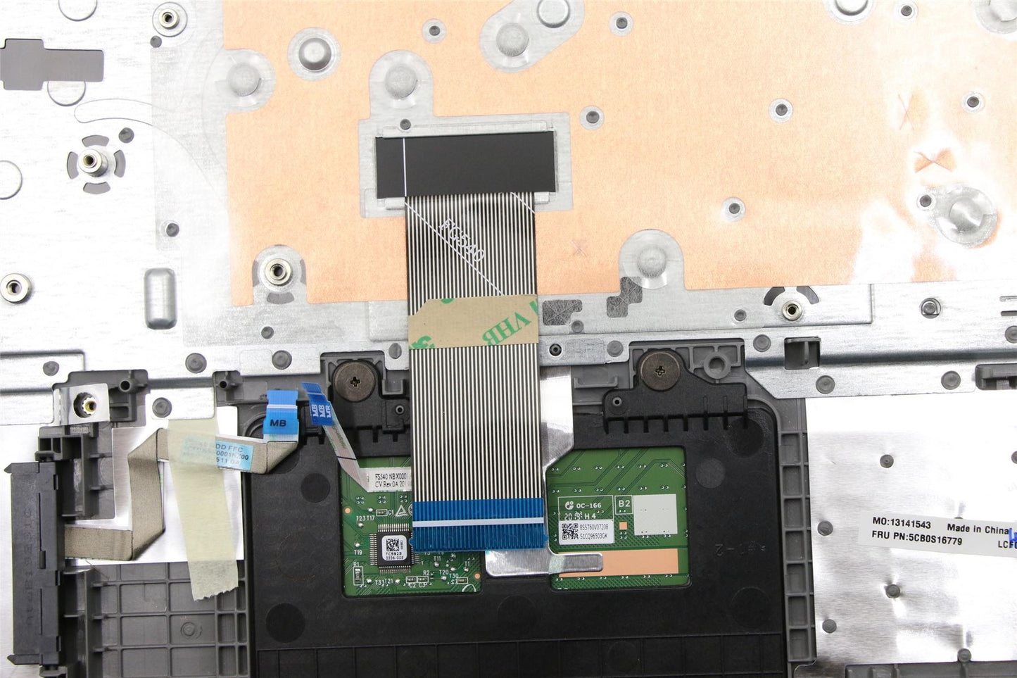 Lenovo IdeaPad S145-15IWL S145-15IGM Keyboard Palmrest Top Cover Grey 5CB0S16779
