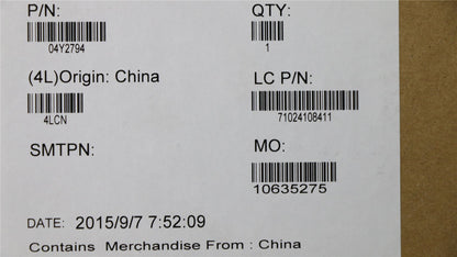 Genuine Lenovo ThinkPad Edge E440 Keyboard Japanese Black 04Y2757 04Y2794