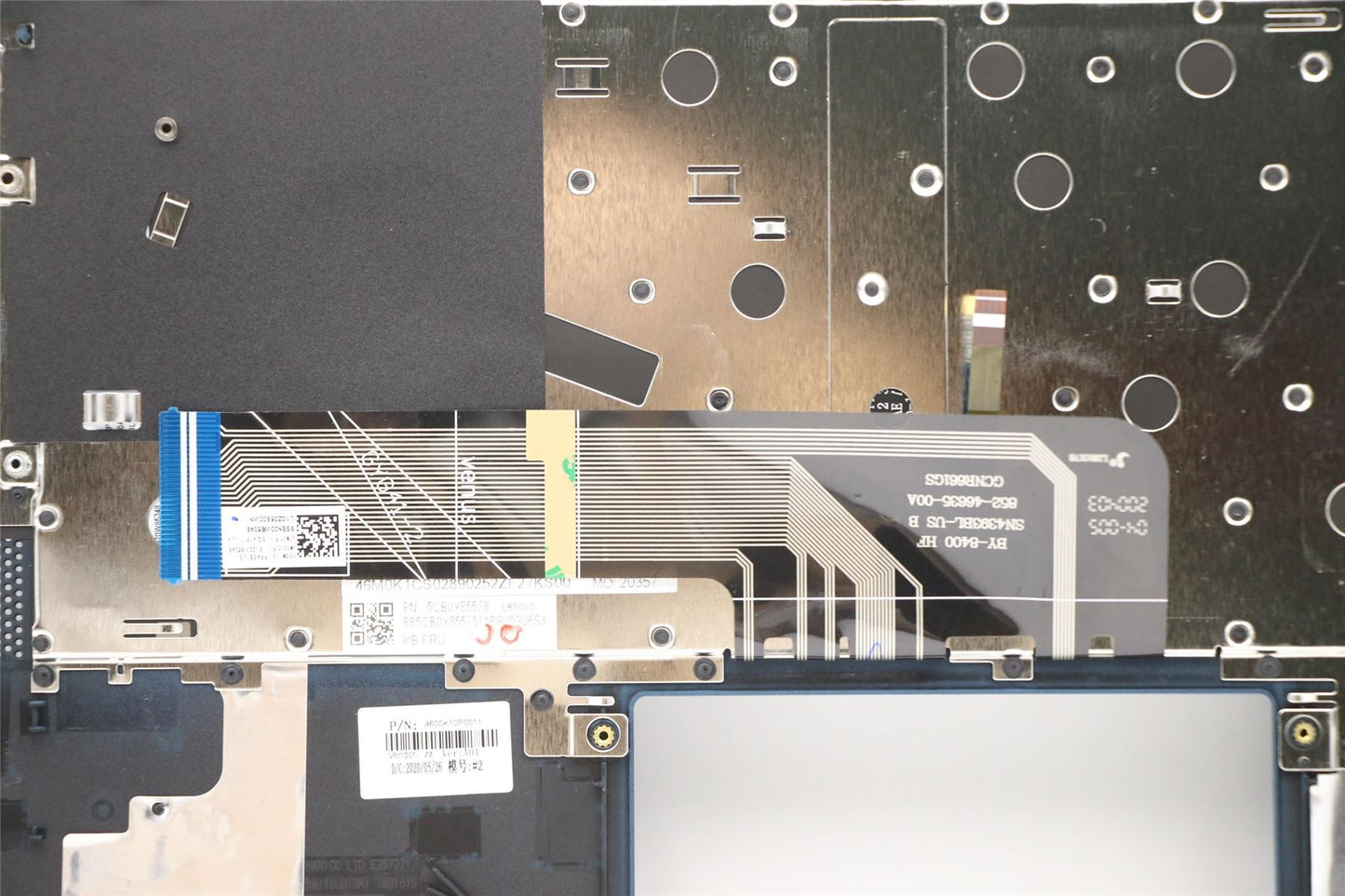 Lenovo IdeaPad 5 14IIL05 5 14ARE05 Keyboard Palmrest Top Cover Grey 5CB0Y85578