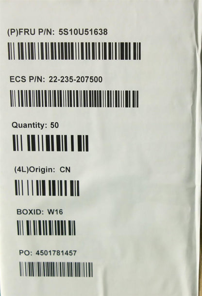 Lenovo SCREW M2X7.5 antiskid screw ,ECS 5S10U51638