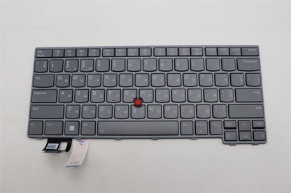 Lenovo ThinkPad T14 Gen 4 T14 Gen 3 P14s Gen 3 Keyboard Ukrainian 5N21D68381