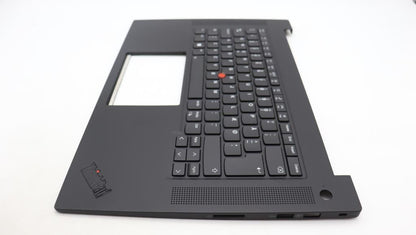 Lenovo ThinkPad P1 Gen 6 Keyboard Palmrest Top Cover Danish 5M11L88999