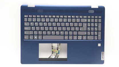 Lenovo Flex 5 16ABR8 Keyboard Palmrest Top Cover UK Blue 5CB1K60111