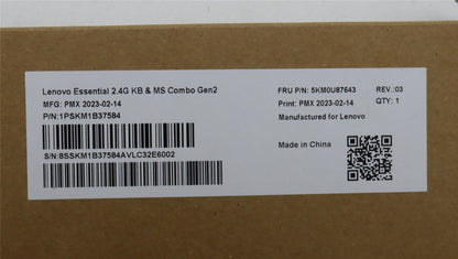 Lenovo WL KM Calliope BK DEN 5KM0U87643