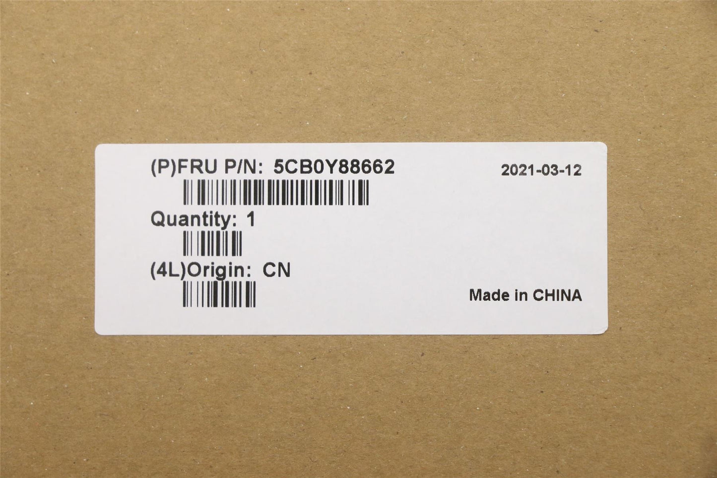 Lenovo Upper C81YH PL_BLU NFP NBLKB_FRE 5CB0Y88662