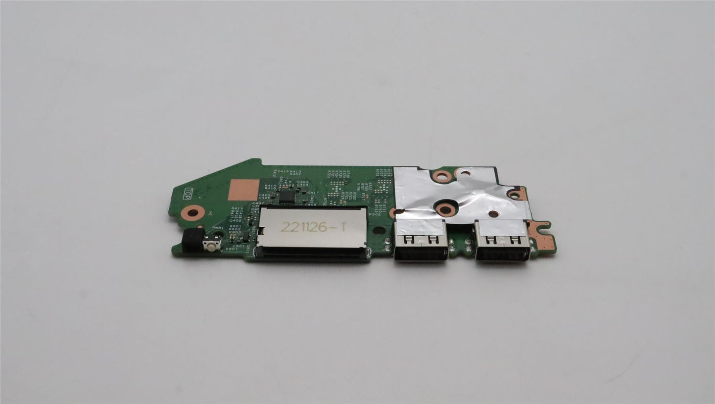 Lenovo IdeaPad 5 14ABR8 USB-A SD Card Reader Board 5C50S25468