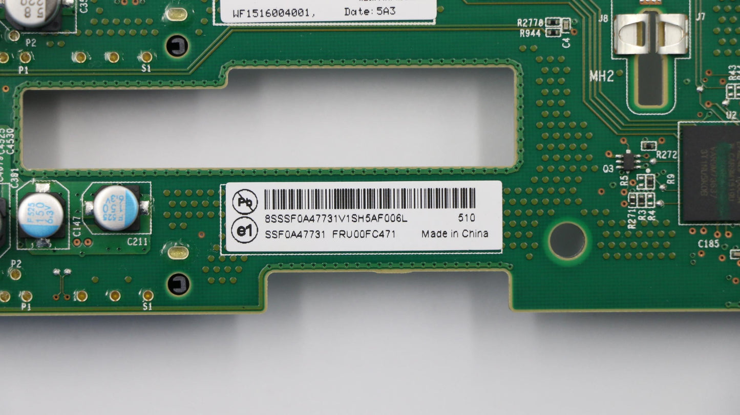 Lenovo ThinkSerBP 2u8x3.5 v1.0 SAS Board 00FC471