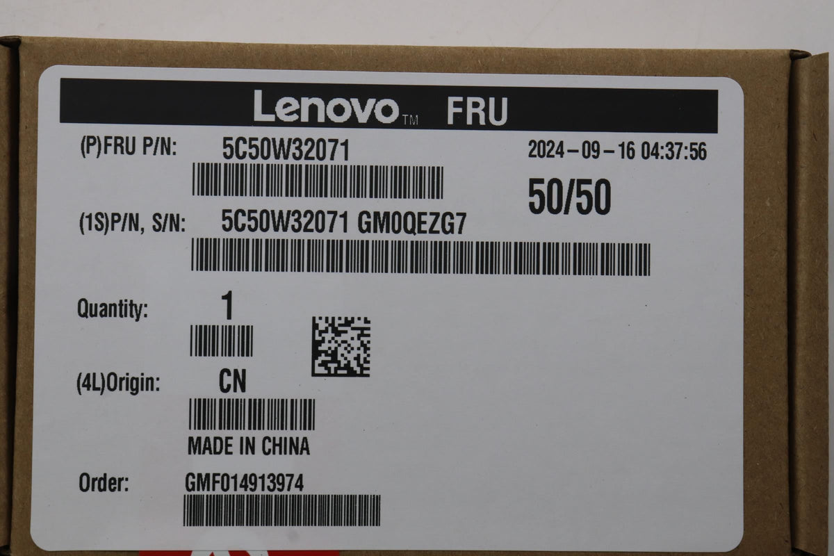 Lenovo CARDPOP BLD 8GB LPDDR4X DNPU card M.2 Board 5C50W32071