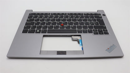 Lenovo ThinkPad E14 Gen 5 Keyboard Palmrest Top Cover Switzerland 5M11L92447