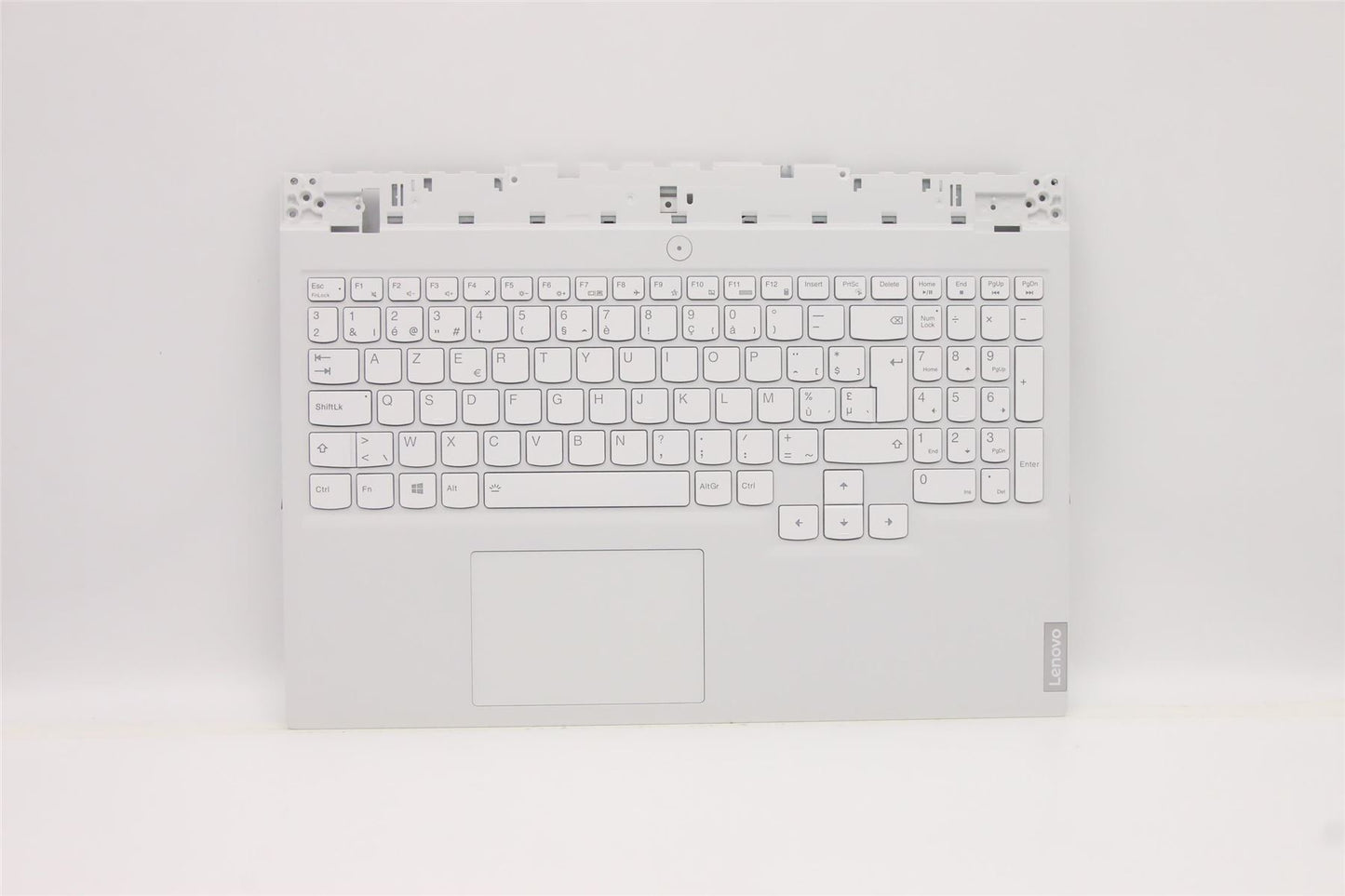 Lenovo 5 15ITH6 Palmrest Cover Touchpad Keyboard Belgian Silver 5CB1D12356
