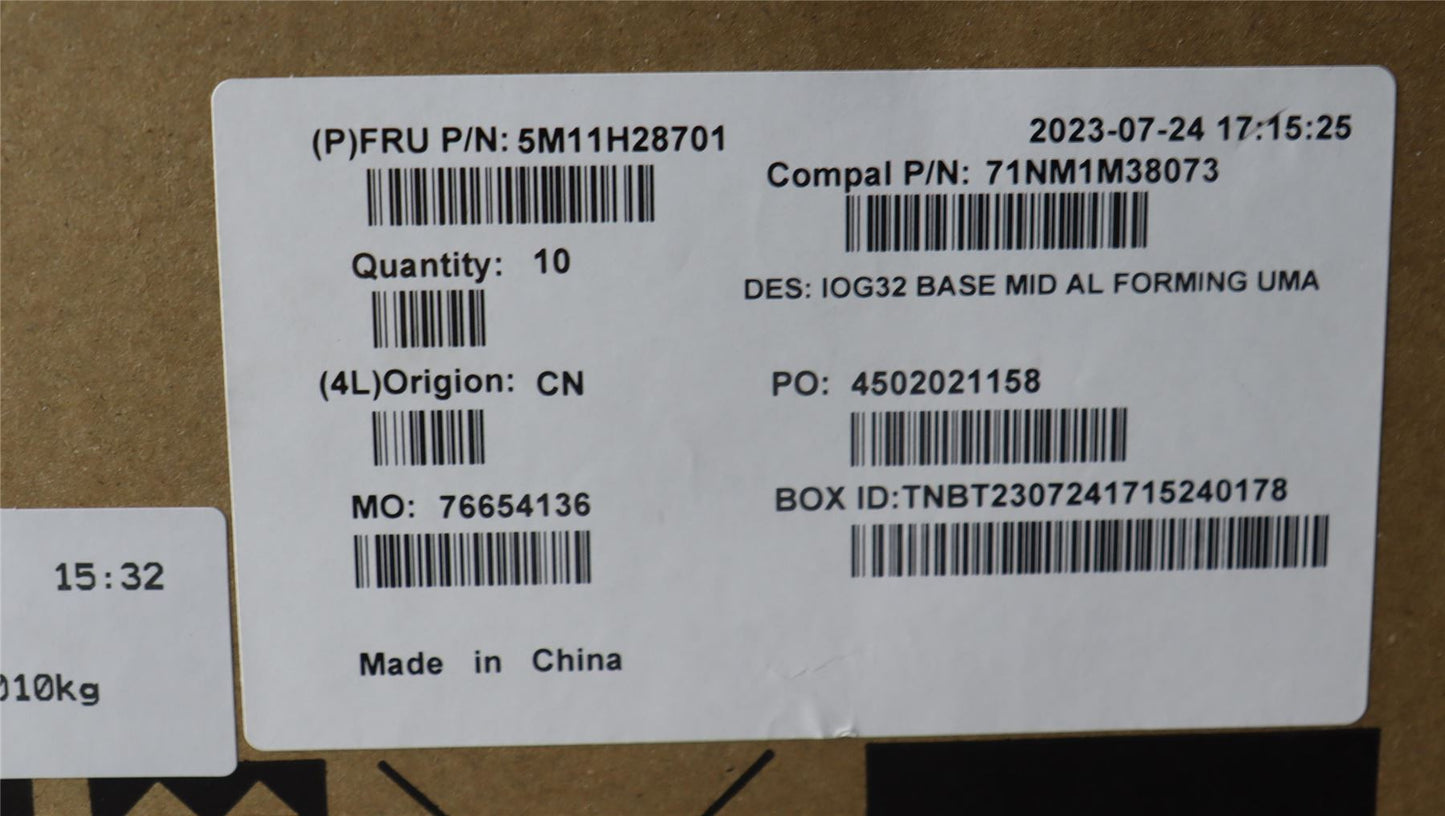 Lenovo Yoga9 MID forming_ASSY-UMA 5M11H28701