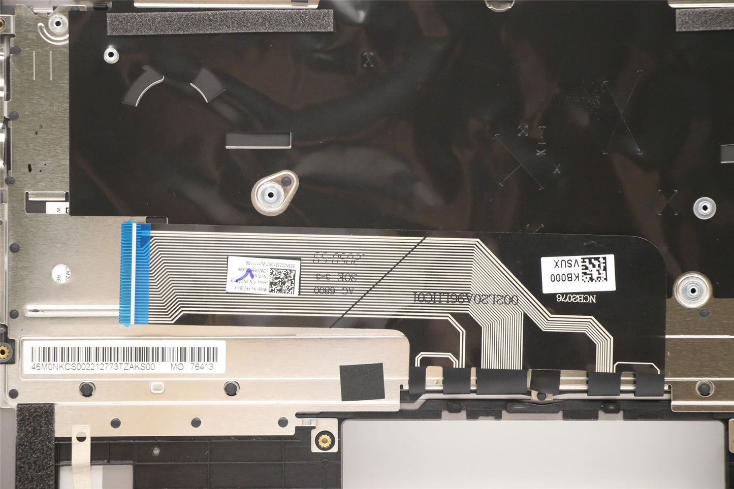Lenovo ThinkBook 13s G3 ACN Keyboard Palmrest Top Cover UK 5CB1C72429