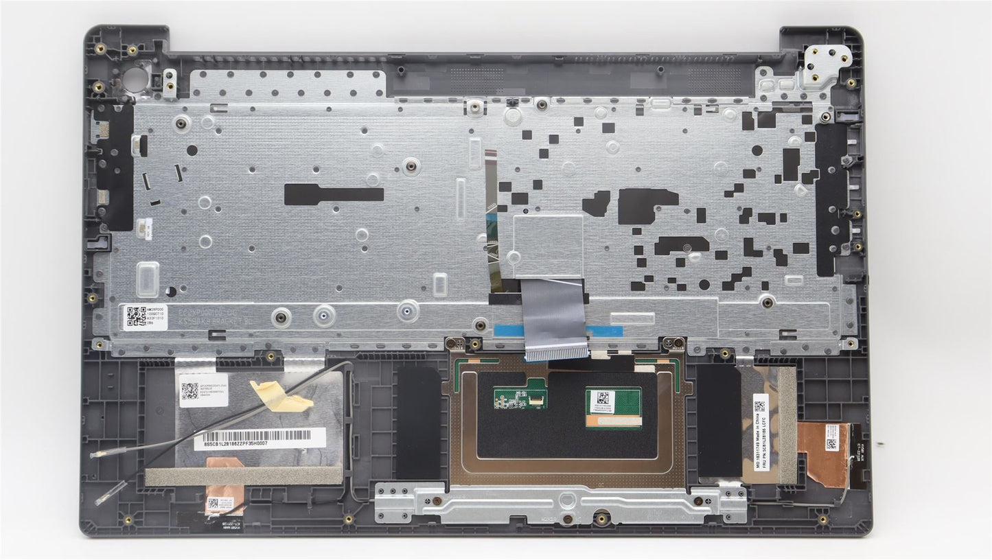 Lenovo IdeaPad 3 15AMN8 Palmrest Cover Touchpad Keyboard Arctic Grey 5CB1L28186