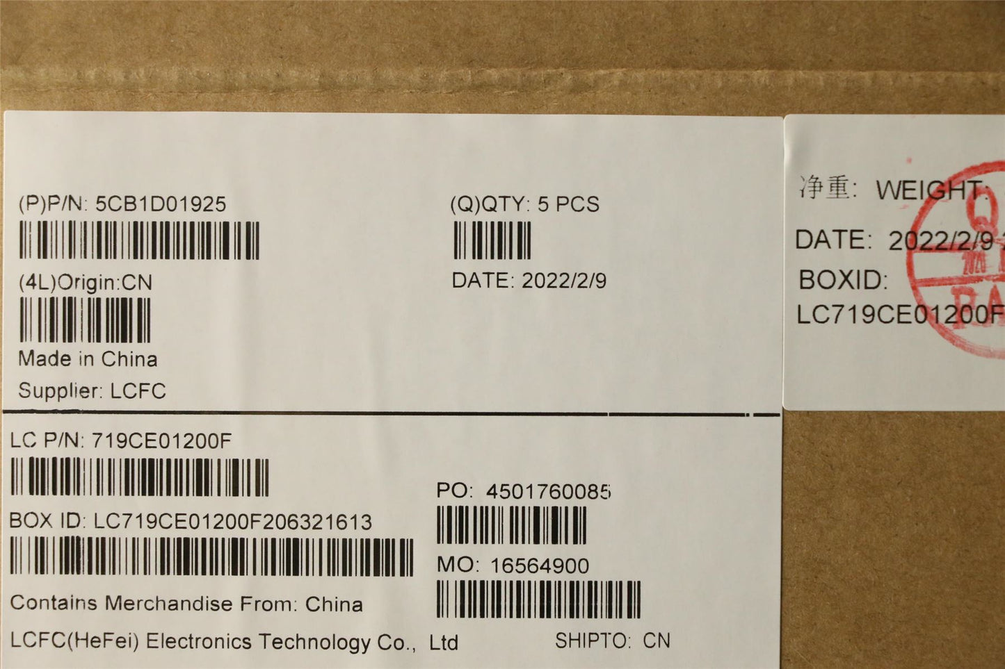 Lenovo Upper Case ASM_KOR L82K0 PHABU 5CB1D01925