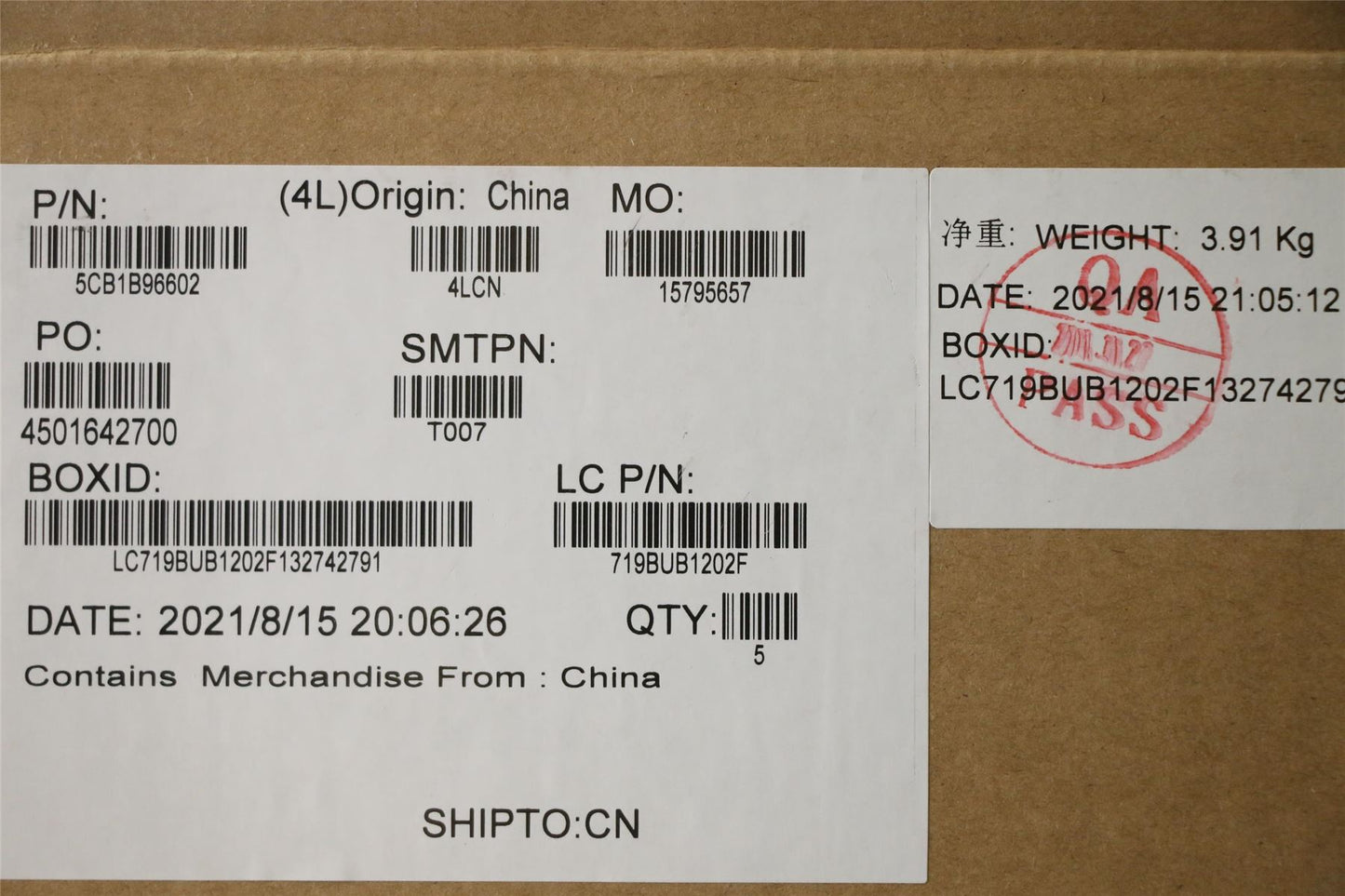Lenovo Upper Case ASM_TUR L82H9 FP A/GDIS 5CB1B96602