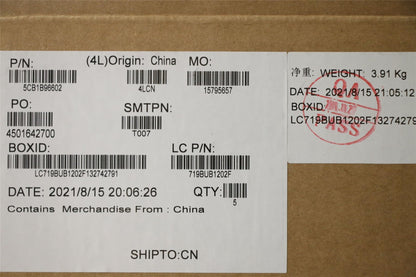 Lenovo Upper Case ASM_TUR L82H9 FP A/GDIS 5CB1B96602