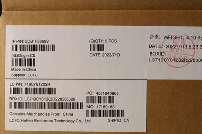Lenovo 5 15IAH7H Palmrest Cover Touchpad Keyboard US Cloud Grey 5CB1F38699