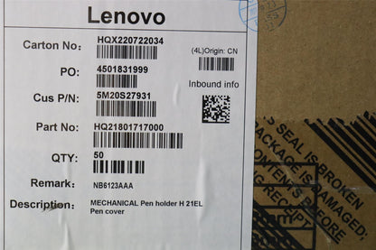 Lenovo Pen holder H 21EL Pen cover 5M20S27931