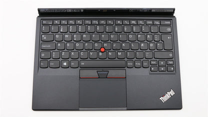 Lenovo ThinkPad X1 Tablet 1st Gen Palmrest Touchpad Keyboard Dock Danish 01HX709
