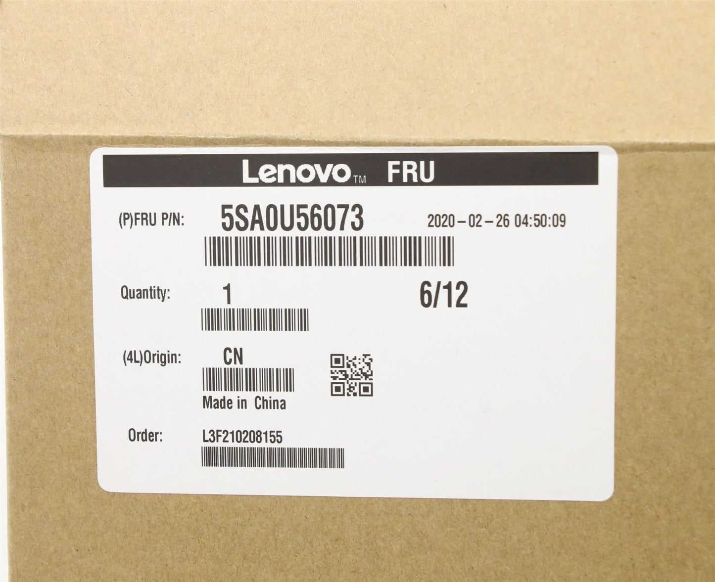 Lenovo 5SA0U56073 SP AMD Ryzen5 PRO 3400G 3.7GHz/4C/4M/65W