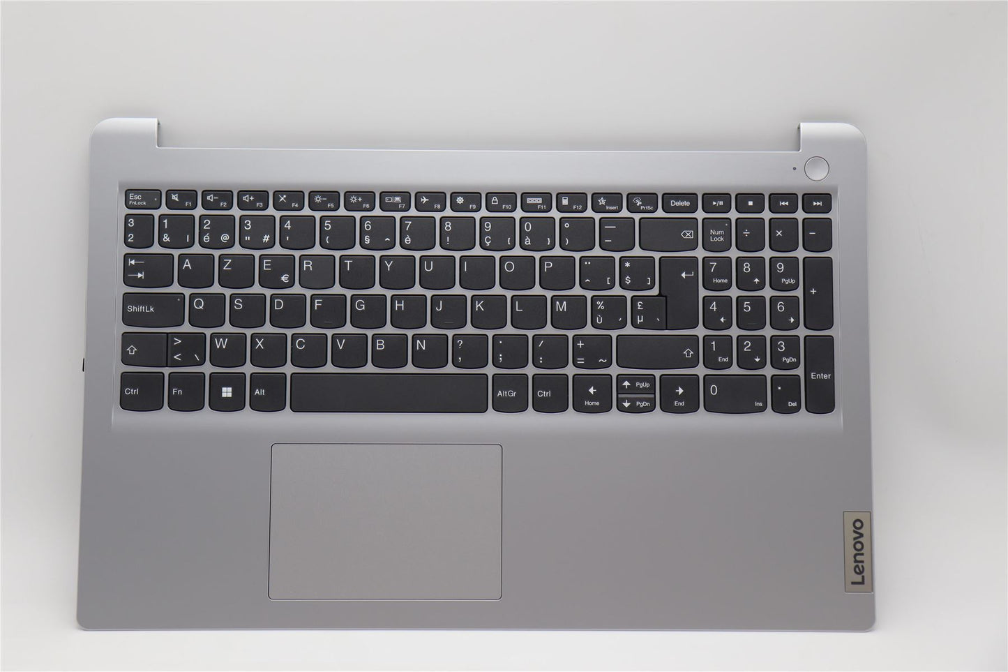 Lenovo IdeaPad 1 15IGL7 Palmrest Cover Touchpad Keyboard Belgian Grey 5CB1J19745