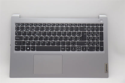 Lenovo IdeaPad 1 15IGL7 Palmrest Cover Touchpad Keyboard Belgian Grey 5CB1J19745